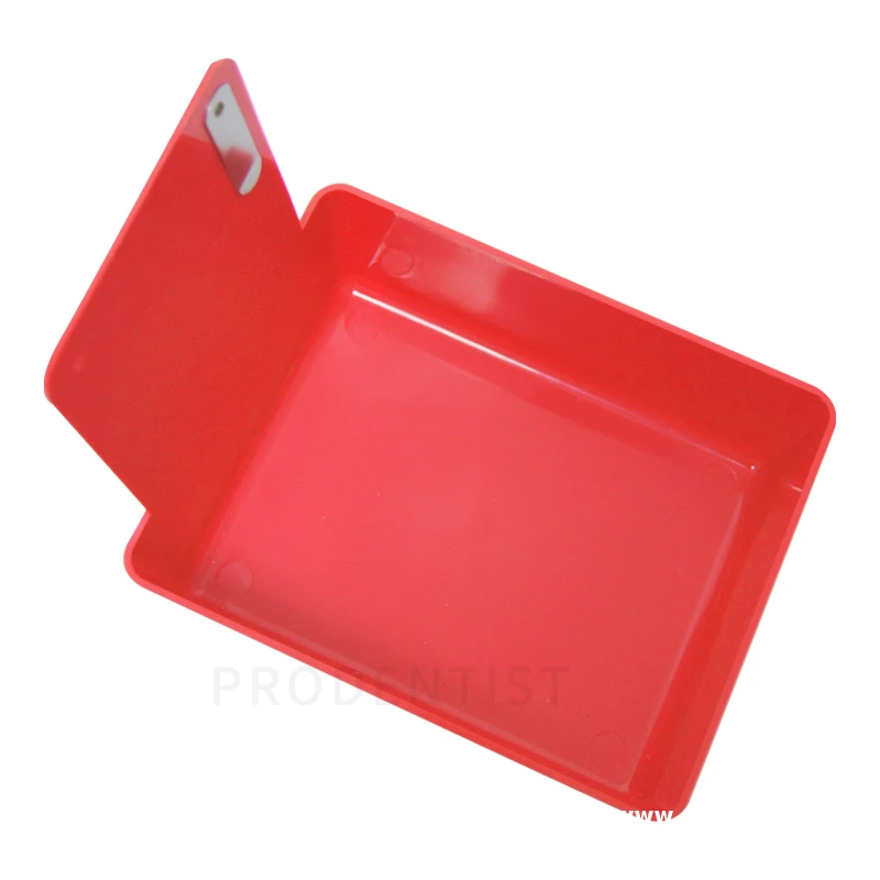Dental Laboratory Working Case Pan Tray Lab Equipment Plastic Work Case Pans With Clip Holder