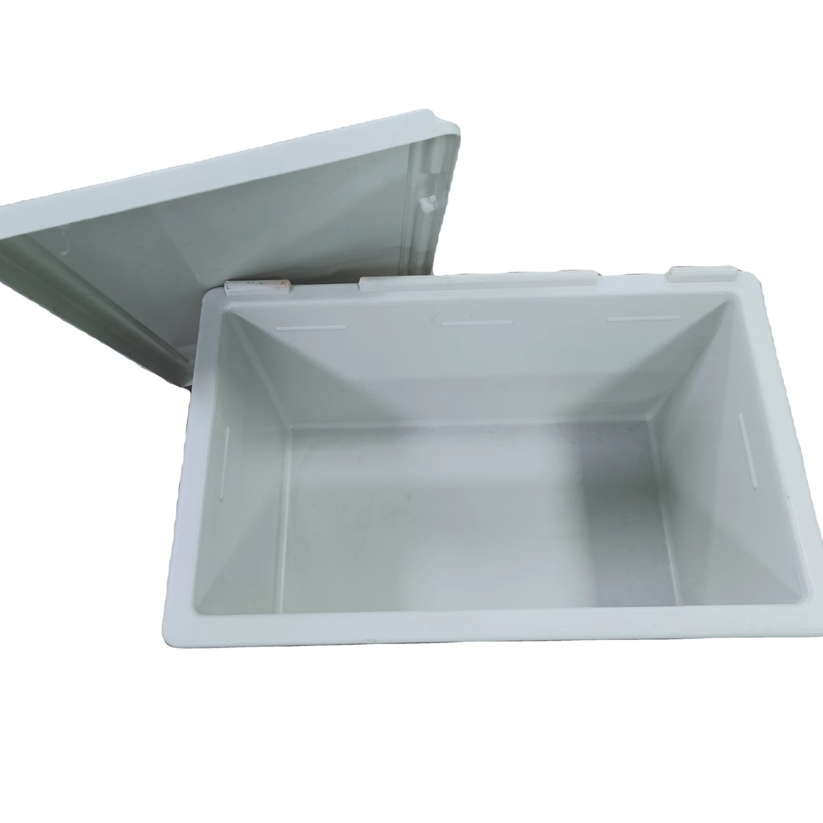 Storage Solution High Precision White Vacuum Formed Box for Industrial Storage