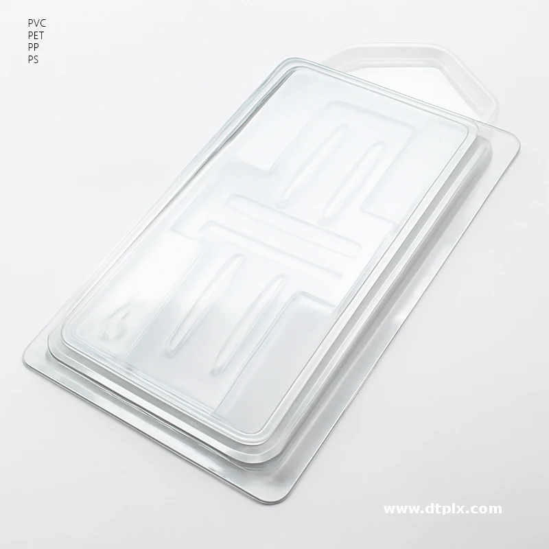 Wholesale Disposable PET Blister Clamshell Packaging Vacuum Forming UV Printing for NVMe M.2 SSD 2280/2242 Compatible Consumer