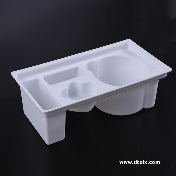 Customized Vacuum Formed Transport Plastic Tray Anti-static Electronic Components Blister Packaging Tray