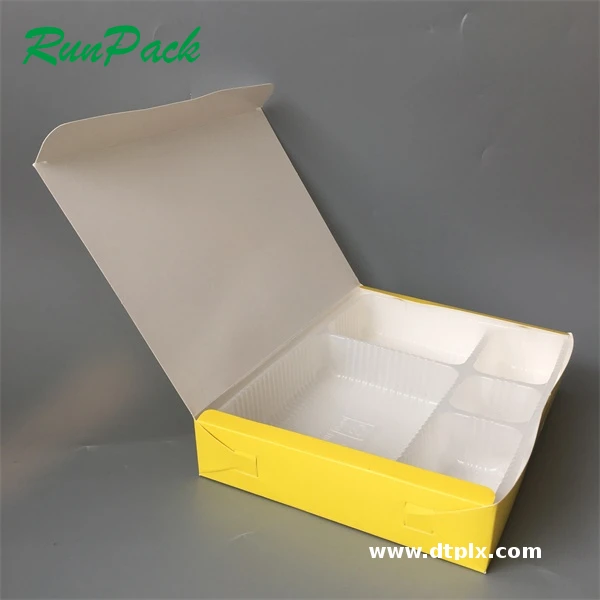 Fast Food Takeout Packaging Boxes Customizable Printed Paper Boxes Batch Ordering Options