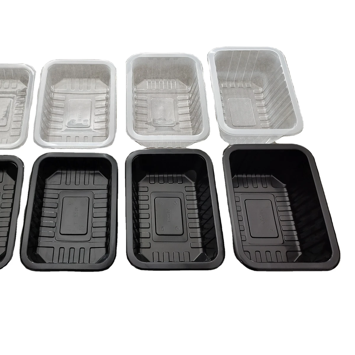 220*160*60mm Lunch Box Microwave Type Use for Packing Take Away Food Like Meal Meat Vegetable Fruit and Hot Food