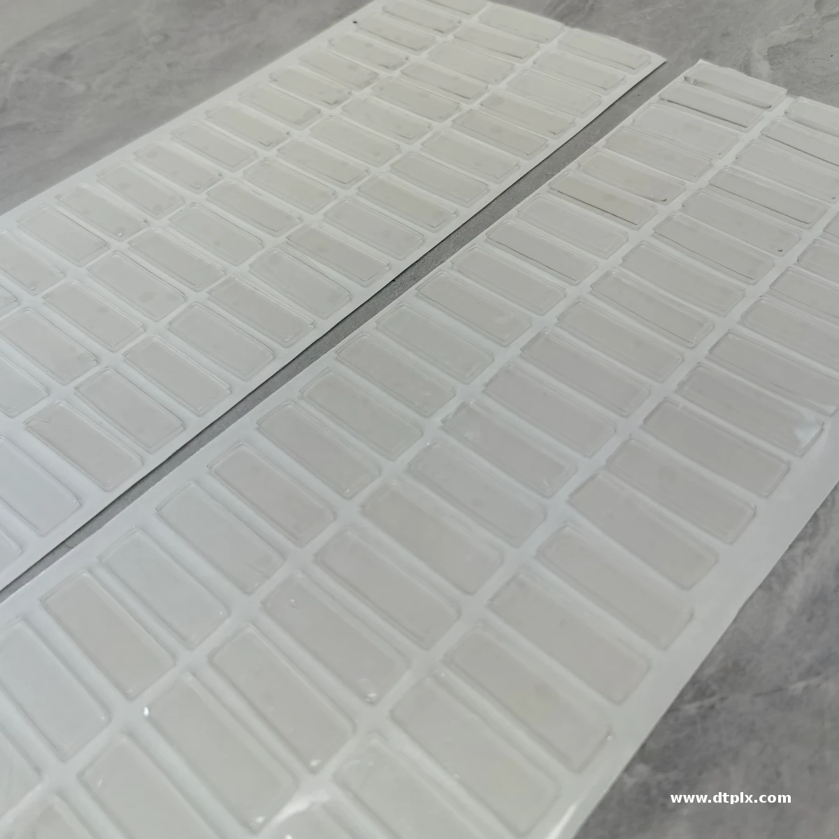 Double Sided Pu Gel Pads Thin Grip Tape Strip Clear Anti Slip Sheet Nano Suction Sheets Pads