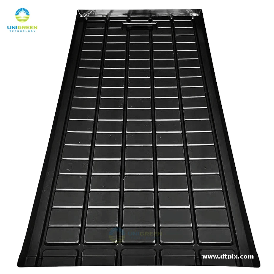 Garden Indoor Seedling Growing Tray ABS Flood Tray Table Greenhouse Hydroponics Growing System Hydroponic Tray for Rolling Table