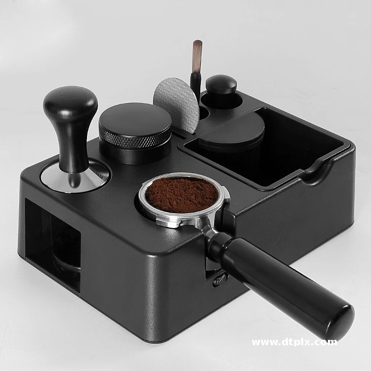 Espresso Organizer Station for Coffee Espresso Tamper Distributor Portafilter Puck Screen Accessories ABS Tool