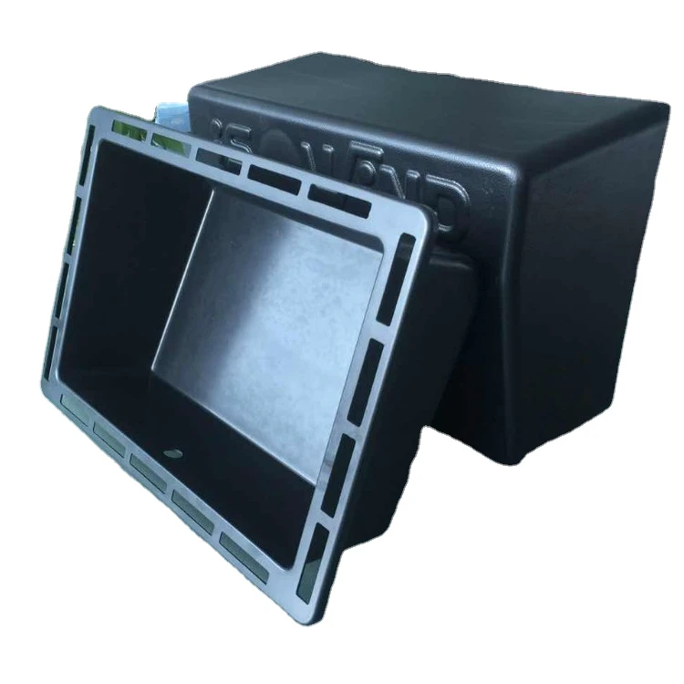 Ditai Custom Thick Vacuum Forming Hollow Out Black Plastic Housing