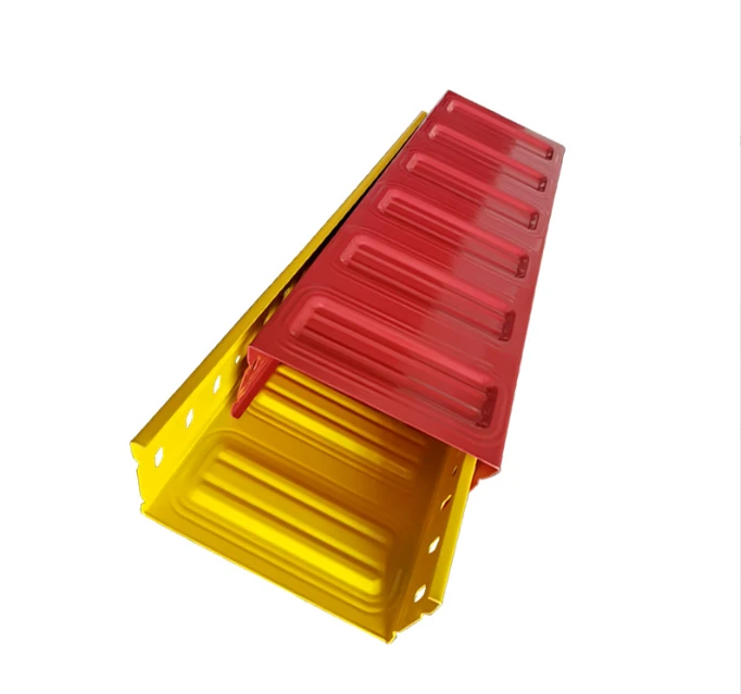 Source Manufacturer | High-Quality Heavy-Duty Fireproof Perforated Cable Tray | Color Powder Coating | Customizable