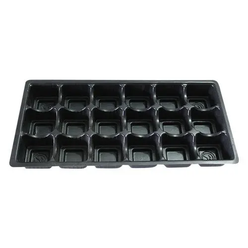 Custom  Plastic Candy Biscuit Chocolate Blister Packaging Tray