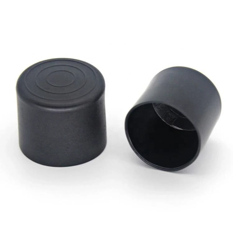 Aluminum End Cap for Profiles Plastic End Caps square Rubber Cap