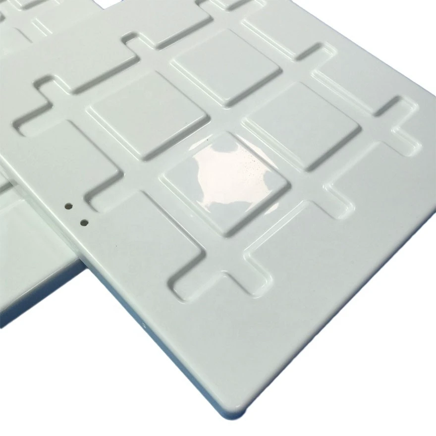 Customized White 3D Wall Panel for Bathroom and Home Decoration Vacuum Forming Plastic Sheets
