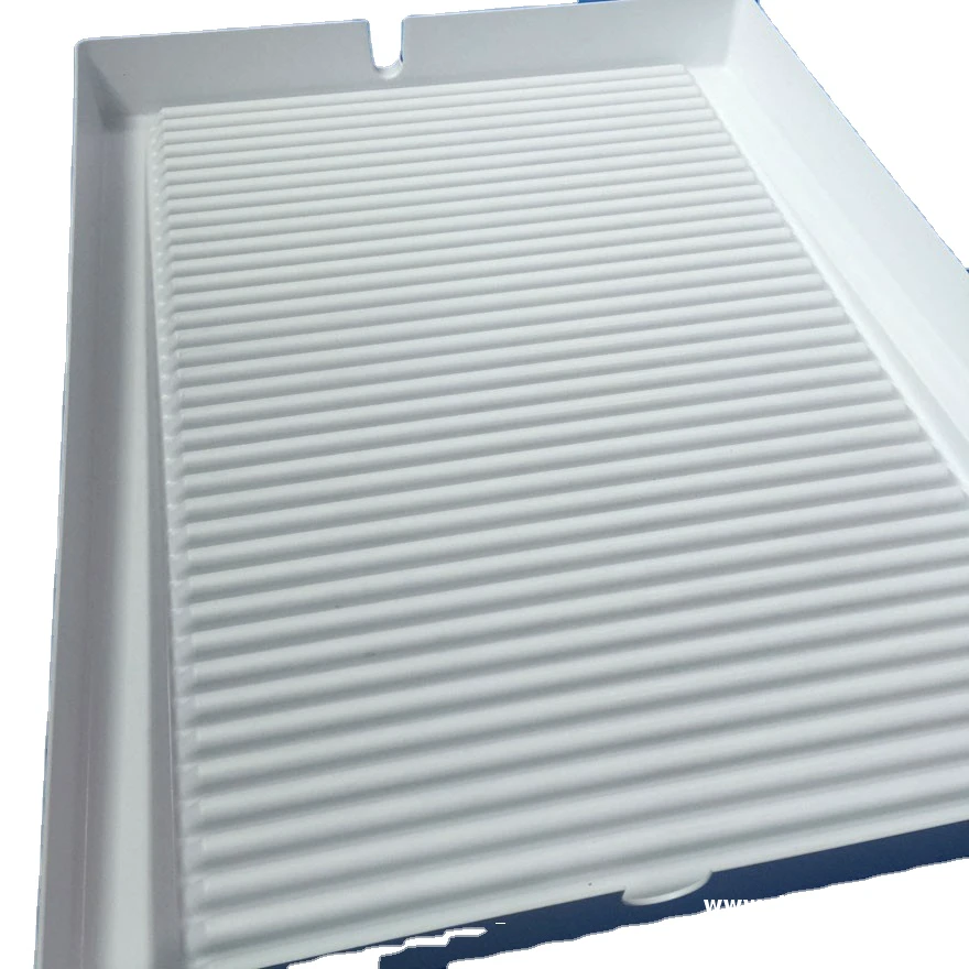 OEM Thermoformed Plastic Tray Grow Black Hydroponic Plastic Trays Plant Germination Drip Tray Thermoform Custom Vacuum Forming