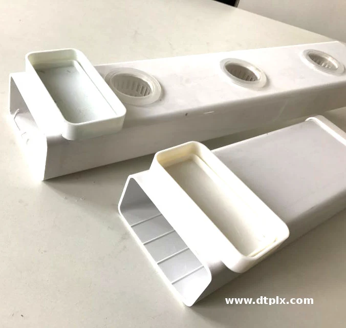 UV Resistant Planting Plastic Square Pipes for Hydroponic NFT System
