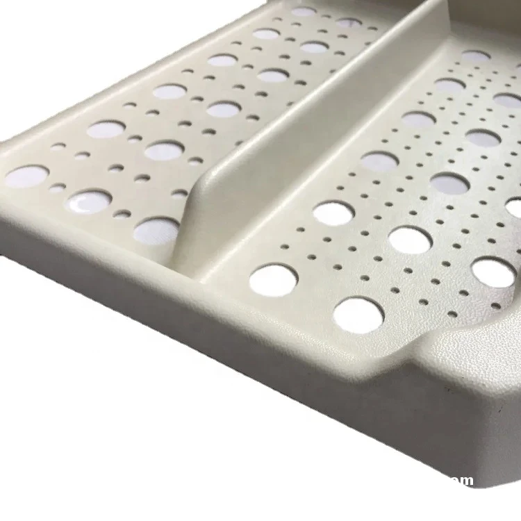 Custom Extra Large Plastic Nursery Trays with Lids Vacuum Formed Planting Tray for Greenhouse Seeding