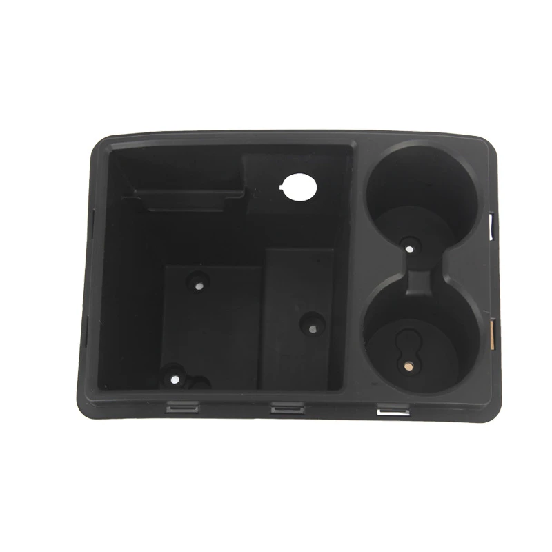 Factory Price Customized Plastic Multi-Function Car Cup Holder Center Console Storage Box for Dodge Ram 2010-2015 1QR15DX9AA