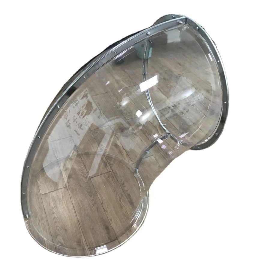 Customizable Factory Light PC Clear Plastic Table Lamp Cover Vacuum Formed Clear Sphere Shape with Custom Color Service