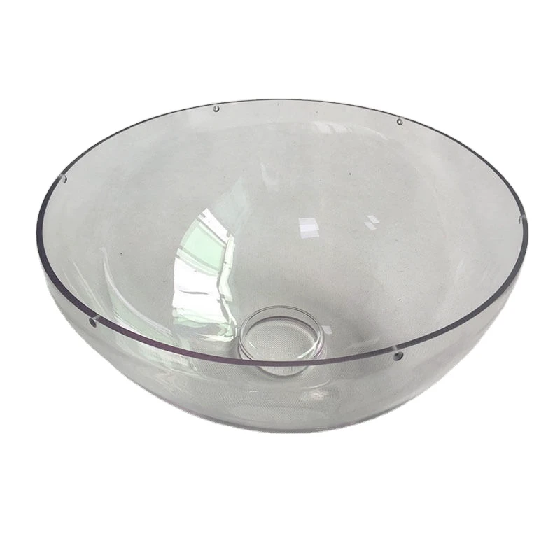 Custom Thick Vacuum Forming Clear PC Light-guide Diamond-shaped Outdoor Lamp Shade Lampshade Light Cover #375 for Parking Lot