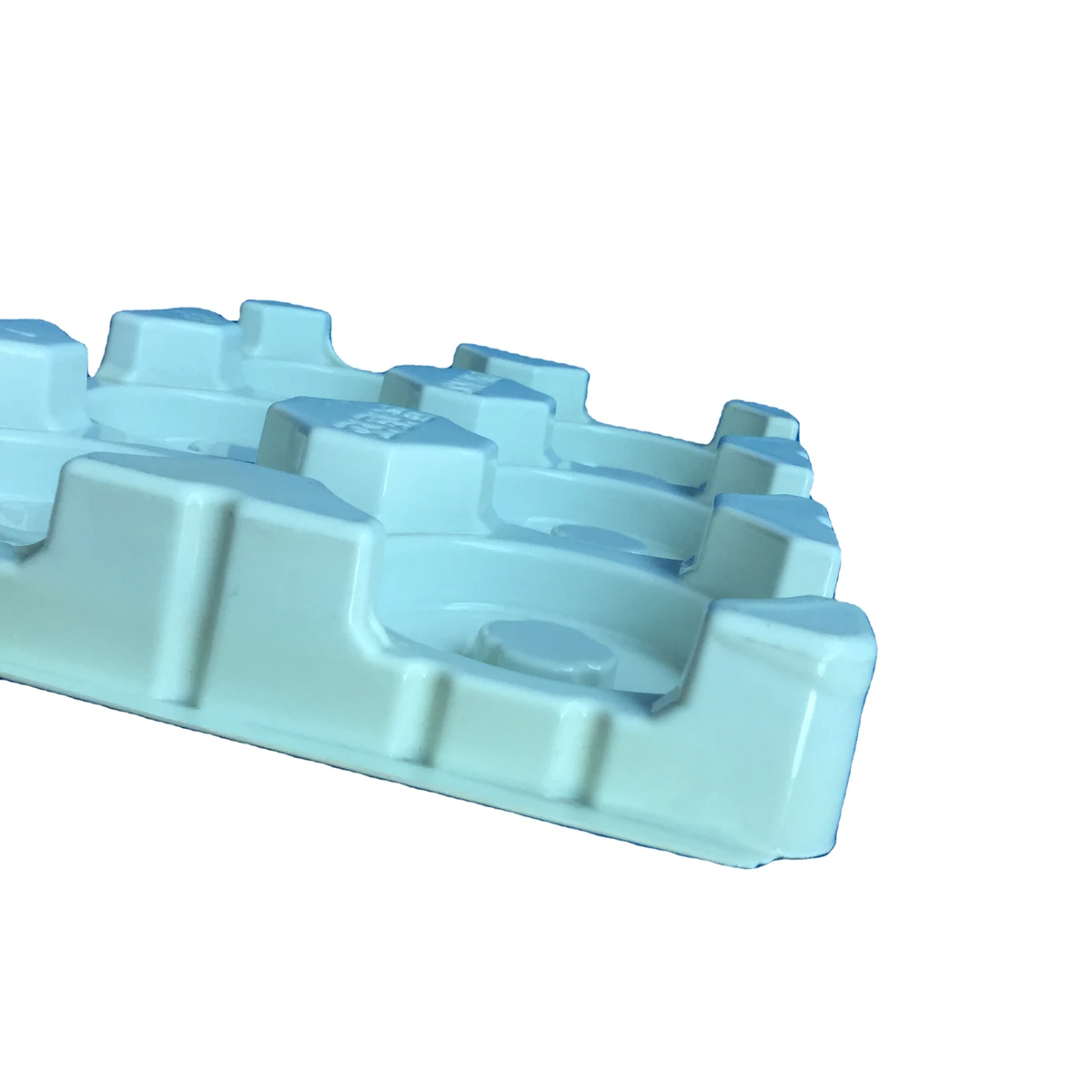 Customized Stackable Vacuum Formed White PS Antistatic Electronics Plastic Esd Blister Tray