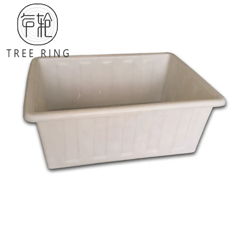 77gallon Extra Durable Food Safe UV Protected HDPE Black Roto Poly Aquaponics Fish Tank and Grow Bed Container