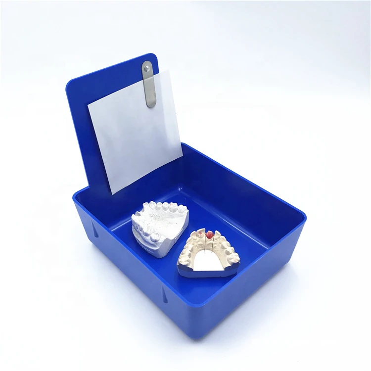 Organize Dental Lab Plastic Work Pans With Metal Clip