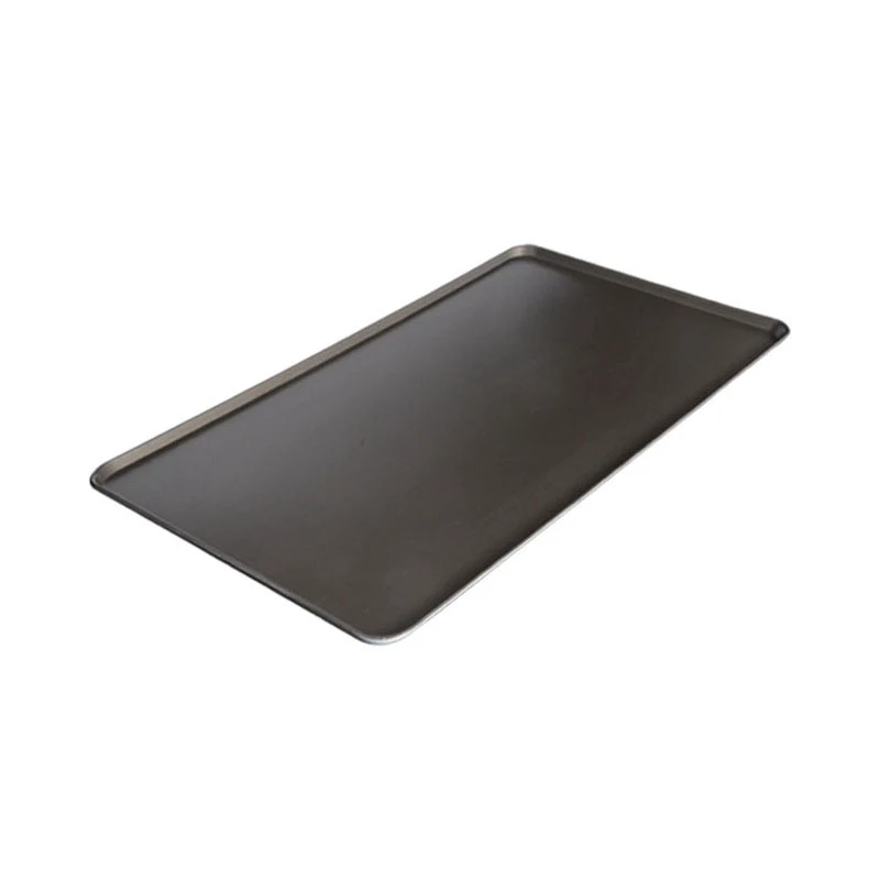 Wholesale Commercial Oven Tray 600 X 400 Aluminized Steel Baking Trays Cake Cookie Bread Sheet Pan for Bakery Display