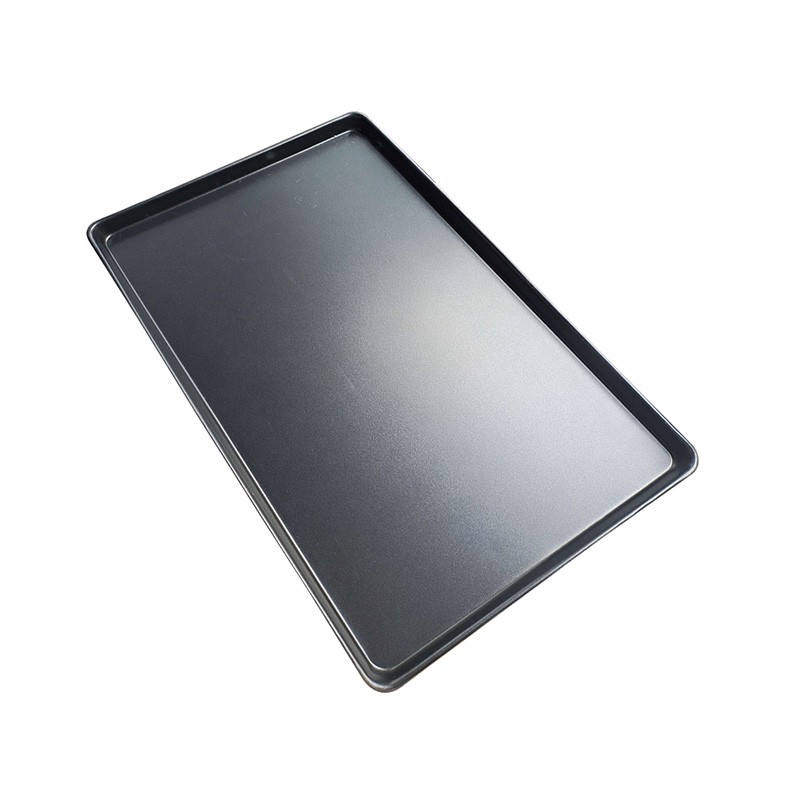 Custom Made Commercial Grade Baking Tray Aluminium Baking Sheet Pan Bakery Bread Cake Cookie Baking Tray for Oven