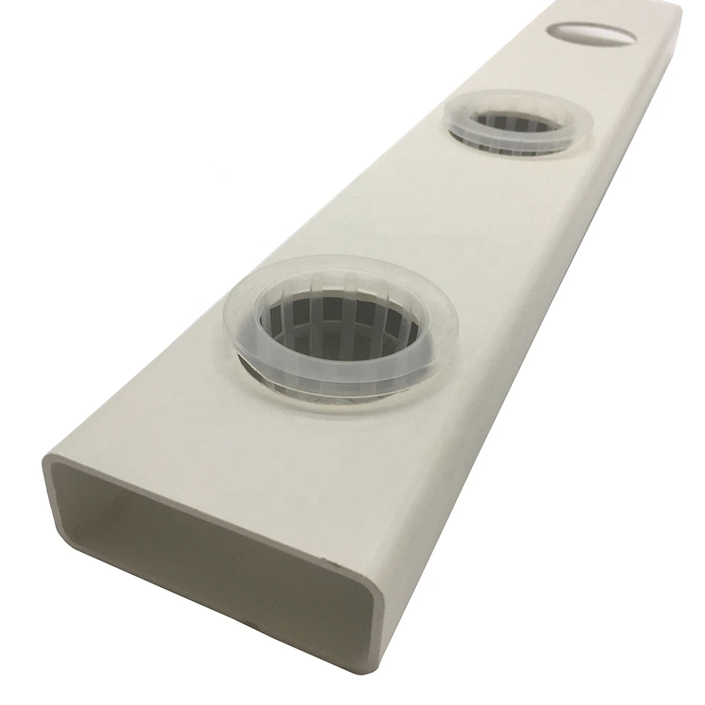 cultivation system hydroponic pvc pipe 100x50mm