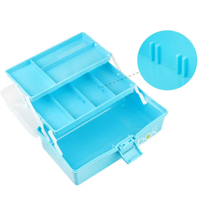 LYU03105L Dental Laboratory  Plastic  Neaten Box  Tool Box Large Size