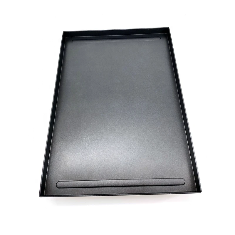 Commercial Custom Non-Stick Bread Cake Cookie Biscuit Baking Tray Sheet Pan for Bakery Oven Made of Alu Steel Metal