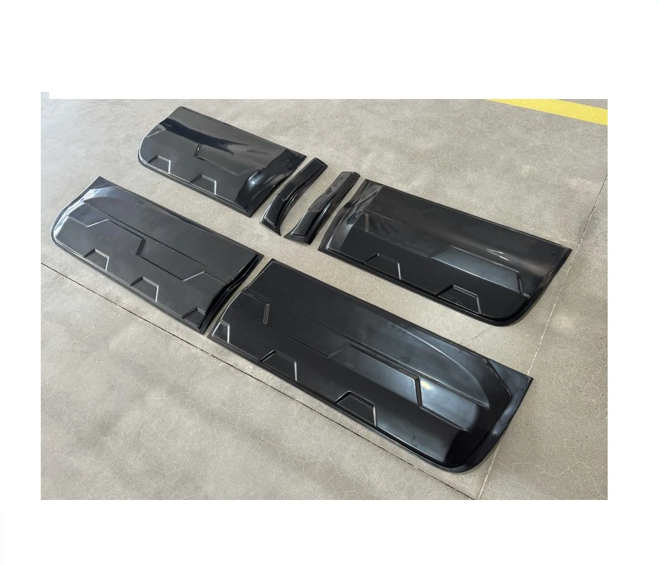 2015 2016 Matte Black Ranger ABS Side Body Cladding Molding for Ford Ranger 2012-2018 Accessories