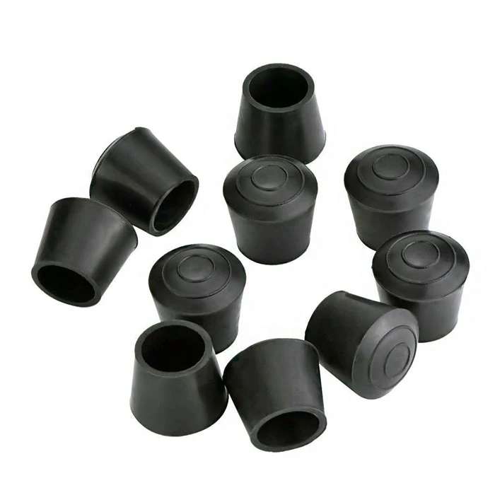 Rubber End Caps for Chair Leg Feet Protectors for Tubular Feet | Table & Chairs