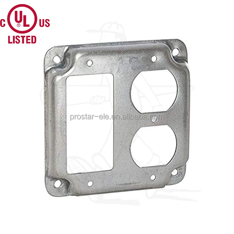 UL Listed 4"x4" Square Exposed Work Cover
