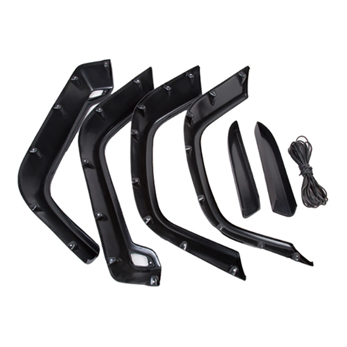 TJ Fender Flares  Black 1997-2006 TJ  for  Jeep  Wrangler1997-2006 T001