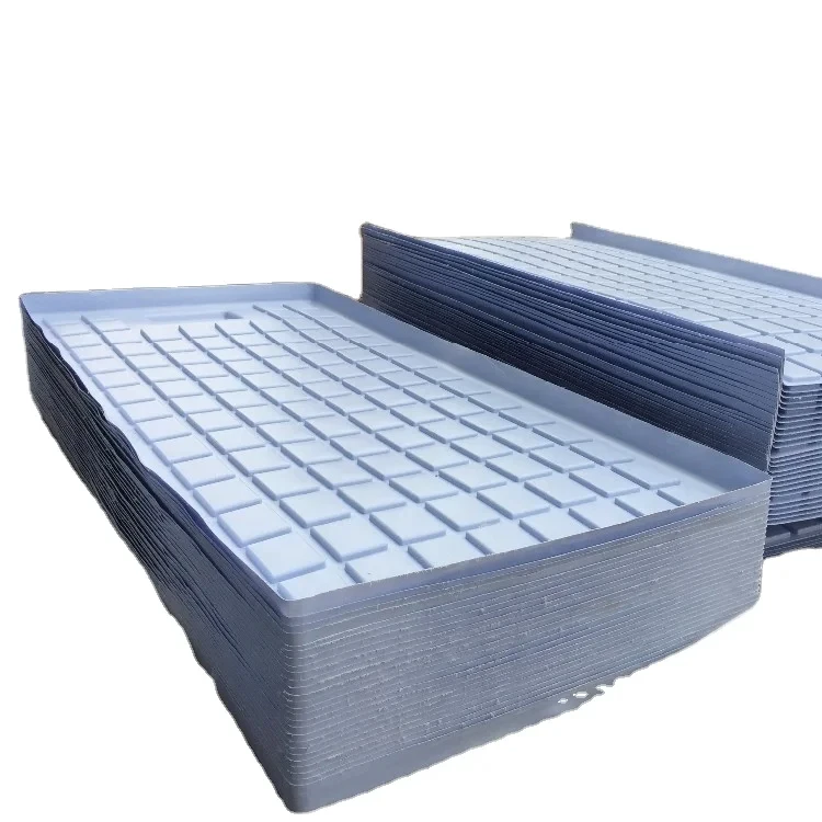 OEM Design Vacuum Formed Plastic Seedling Tray/Tank Hydroponic Germination Tray with Holes-ABS PE PP Material