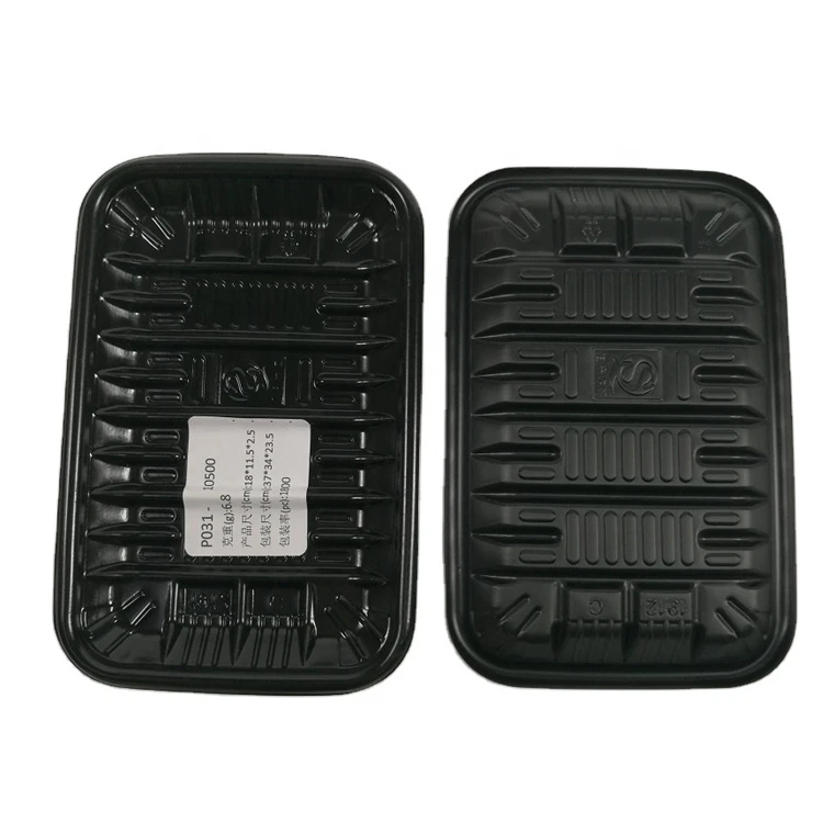 Factory Direct Sales Disposable Biodegradable Meat Tray Environmentally Friendly Takeaway Food Tray