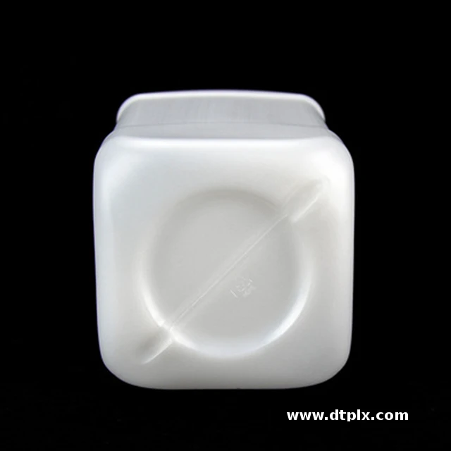 1000ml Plastic square Bottle HDPE Anti-theft Cap Plastic Bottle 1L Ink Bottle