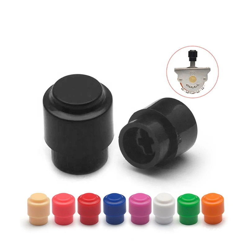 Factory Direct Sales High-quality Plastic Multi-color 3-position/5-position Electric Guitar Switch Cover