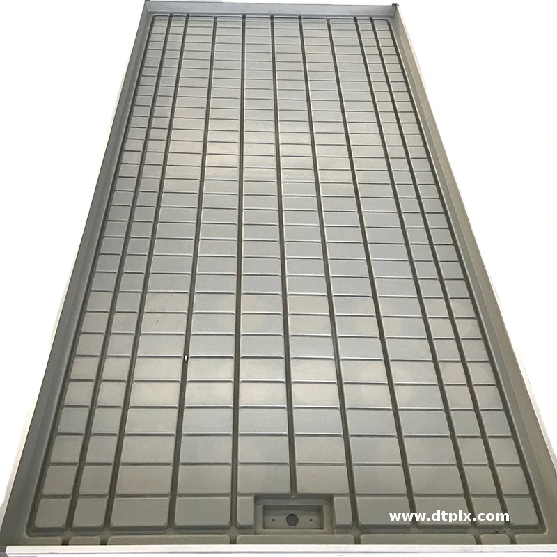 4x8 Hydroponic Reusable Plastic Drain Fodder Tray Net/microgreen Tray Growing System