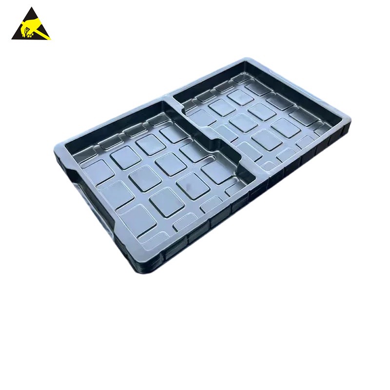 Morden Style Storage Containers Container Tool With Cover Box Material Esd Shipping Trays