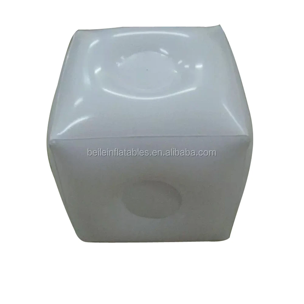 Adhesive Inflatable Single-person PVC White Chair - Advertising Equipment