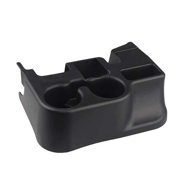 Center Console Cup Holder Attachment Compatible with 2003-2012 Dodge Ram 1500 2500 3500 Vehicles - Black