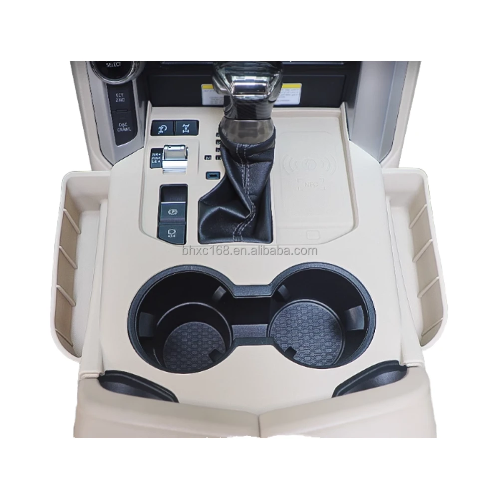 22-24 for Toyota Land Cruiser LC300 Interior Kits Special Center Console with Water Cup and Shift Panel Retrofit Kit