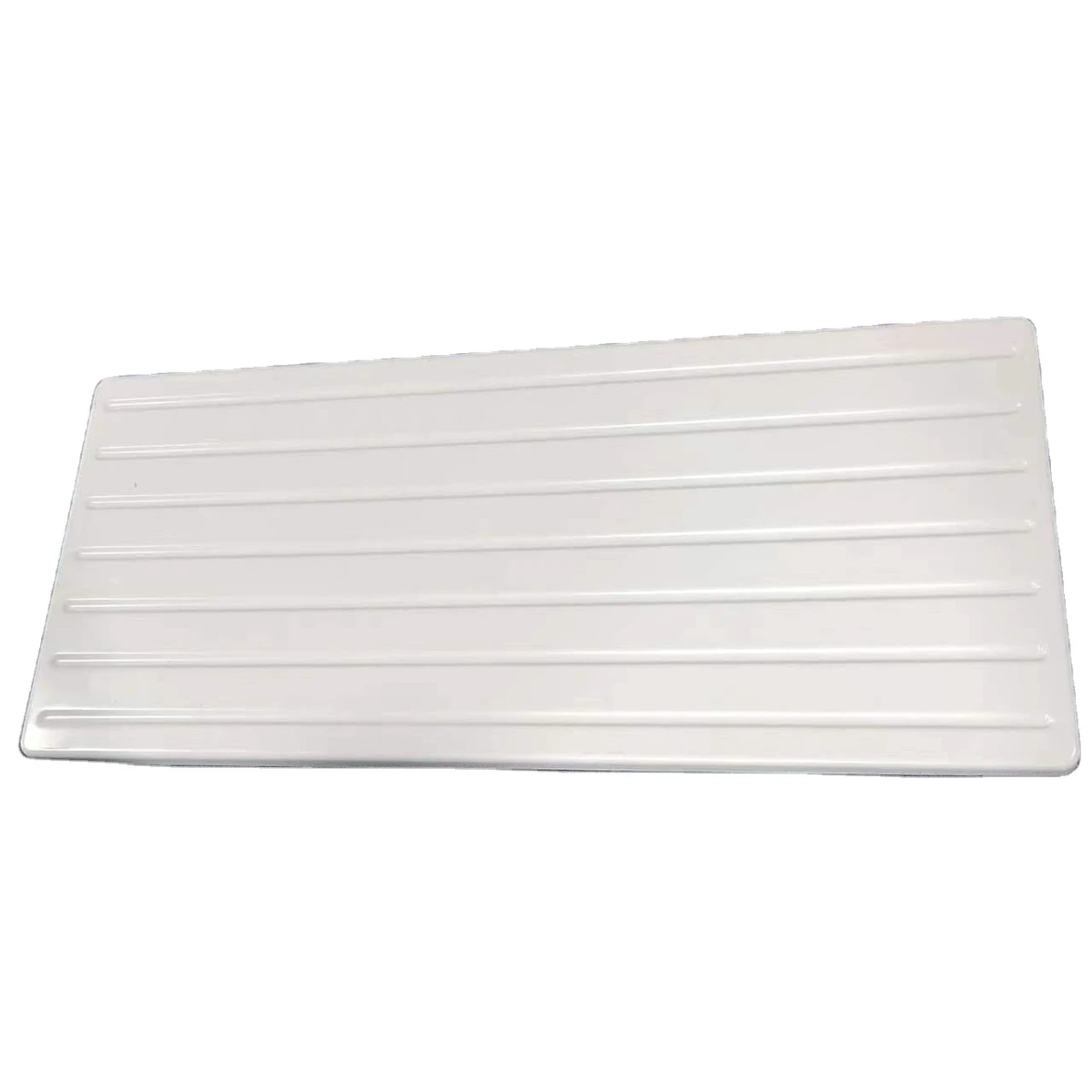 Custom Vacuum Forming Heavy Duty Hydroponic Fodder Polystyrene Nursery Seeding Flat Trays 1020 Tray Black