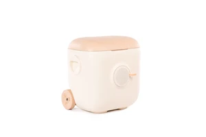 IceMaster 30QT 휴대용 트롤리 쿨러 핸들 바퀴가있는 스피커가있는 바퀴 달린 아이스 쿨러 박스